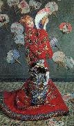 Claude Monet La Japonaise painting